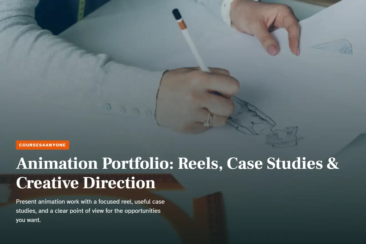 Animation Portfolio: Reels, Case Studies & Creative Direction