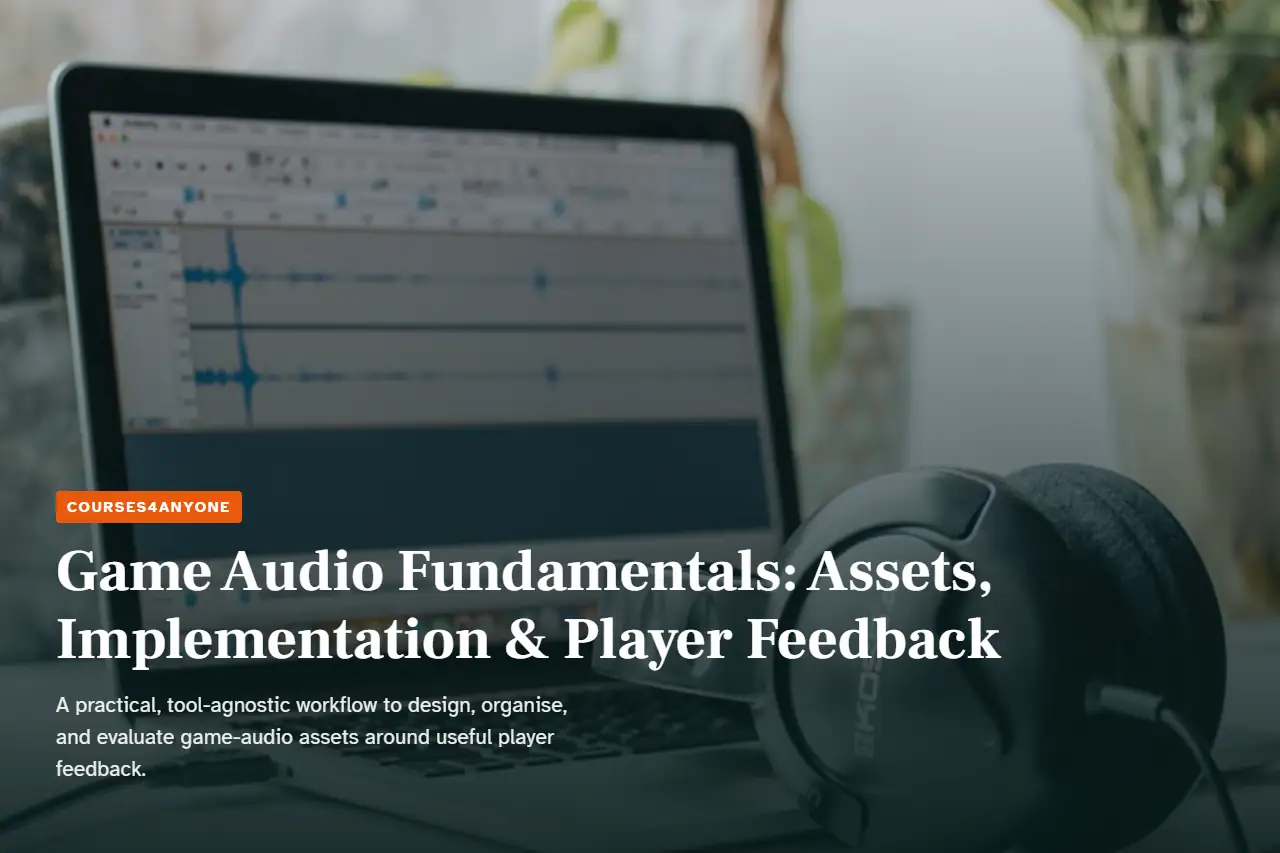 Game Audio Fundamentals: Assets, Implementation & Player Feedback